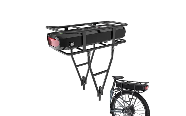 Eu Direct Unitpackpower R006 36v 17.5ah Rear Rack Electric Bike Battery 60km Max 3500mah Lithium Li-ion 18650 Battery