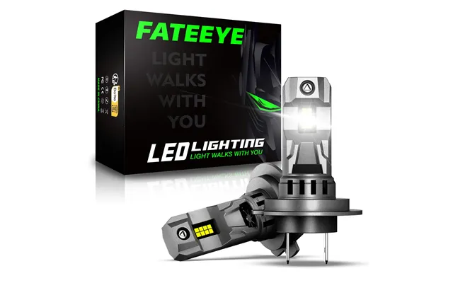 Fateeye A700-f11 2pcs 20000lm Car Headlight Led Bulbs 70w 6500k White Light Mini Size Ip68 Waterproof For Car Headlight