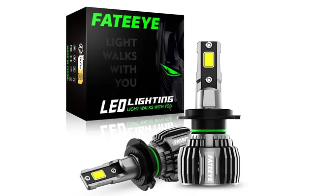 Fateeye A700-f6 2pcs 60w Led Car Headlight Bulbs 13000lm Led Front Headlamp 6500k Ip68 Waterproof For Car Modification