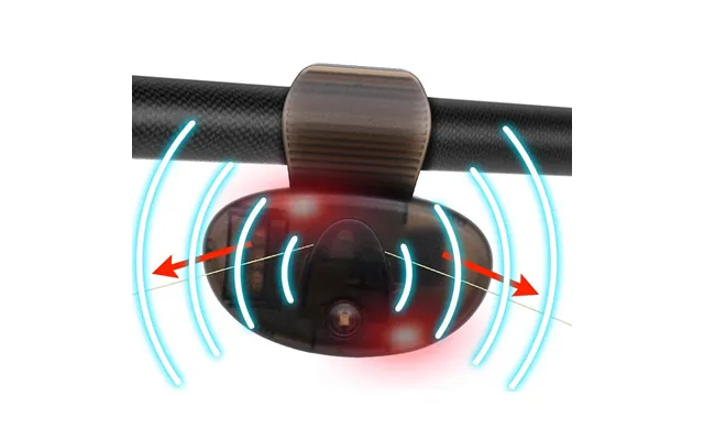 Fishing Alarm Fish Bite Alarm Loud Sound Clip On Fishing Rod Alarm Bell Electronic Led Light Night Fishing Tackle Access