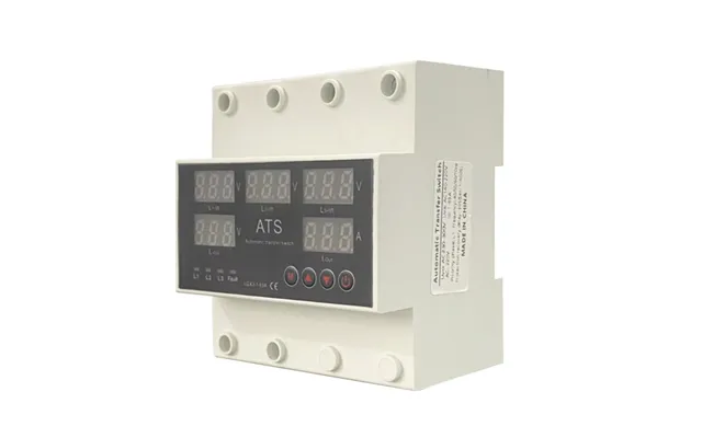 Five-screen Auto-switching Three-phase Digital Voltage Protector 63a 220v Adjustable Over Under Voltage Protection Devic