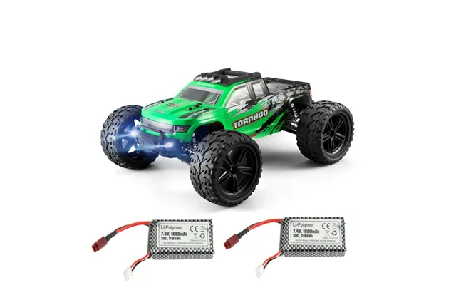 Flyhal Hbx Fc610 Rtr Two Battery 1 10 2.4g 4wd 46km H Rc Car Vehicles Led Lights Brushed Big Truck Model Toys Kids Child