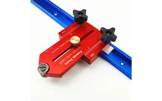 Fonson Upgrade Extended Woodworking Thin Rip Guide Lengthen Table Saw Fast Cutting Limit Fence Workbench T Track Guide