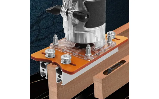 For 65mm Trimming Machine 2 In 1 Slotted Bracket Invisible Fasteners Wardrobe Cupboard Panel Punch Locator Aluminum With