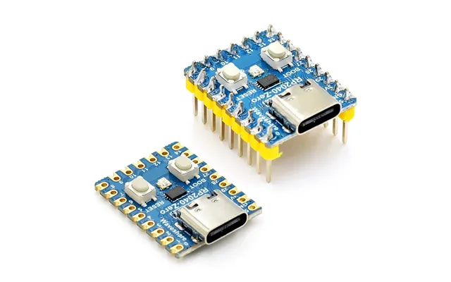 For Raspberry Pi Rp2040-zero Microcontroller Development Board Pico Motherboard Dual Core Processor Mini Microcontroller
