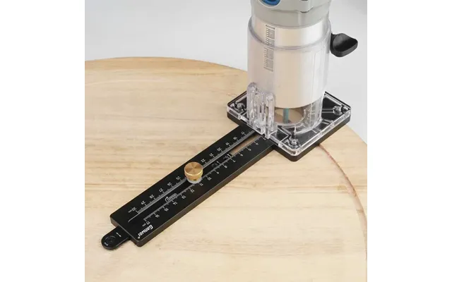 Ganwei Woodworking Circle Cutting Jig For Electric Trimming Machine Wood Router Milling Circle Slotting Base Diy Tools W
