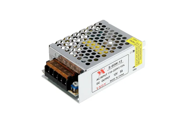 Geekcreit Ac 100-240v To Dc 12v 5a 60w Switching Power Supply Module Driver Adapter Led Strip Light