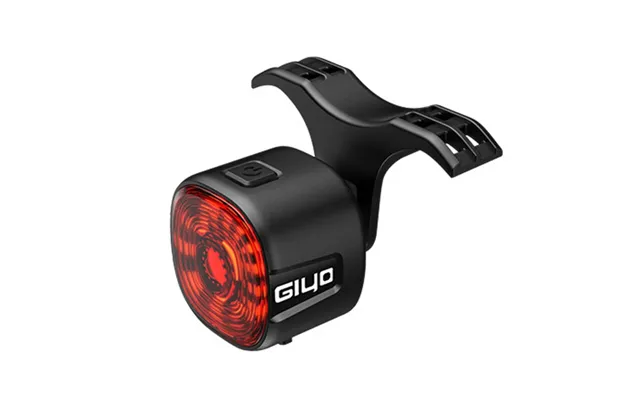 Giyo Bicycle Intelligent Brake Tail Light Ip66 Waterproof 6 Light Modes Type-c High Brightness Bike Rear Light