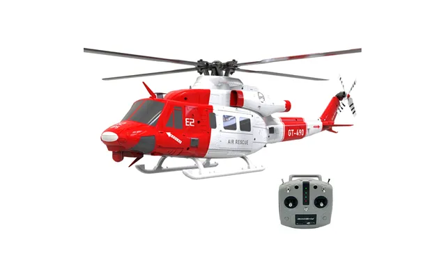 Goosky Legend E2 Gps 2.4g 6ch Uh-1y Tof Altitude Hold Dual Brushless Direct Drive Motor 1 35 Scale Rc Helicopter Bnf R