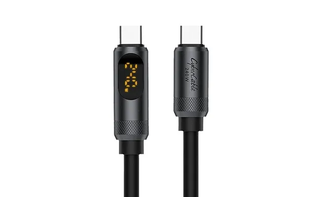 Hagibis Pd240w Usb-c Fast Charger Cable 1m 2m Silicone Charging Cord With Led Display For Iphone 16 16 Pro Max For Samsu