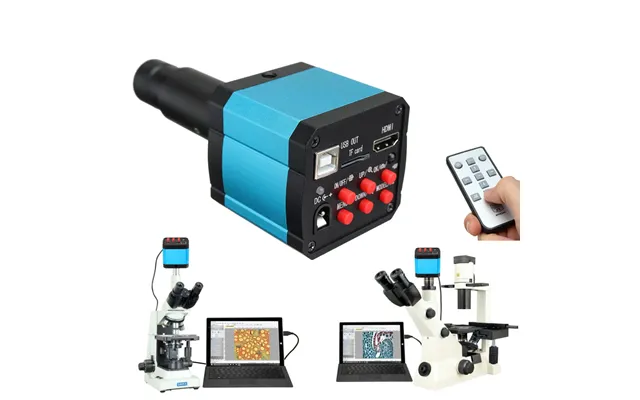 Hayear 16mp 1080p 60fps Usb C-mount Digital Industry Video Microscope Camera With Hdmi Cable