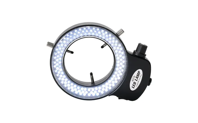 Hayear Adjustable 6500k 144 Led Ring Light Illuminator Lamp For Industry Stereo Microscope Lens Camera Magnifier 110v-24