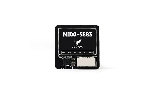 Hglrc M100 5883 Gps Module M10 Chip With Qmc 5883 Compass Ceramic Antenna For Rc Drone Fpv Racing Helicopter Airplane