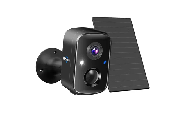 Hiseeu C90b 4mp Solar Wifi Ip Camera Full Color Night Vision Ip65 Waterproof Ai Motion Detection Two-way Audio 100% Wire