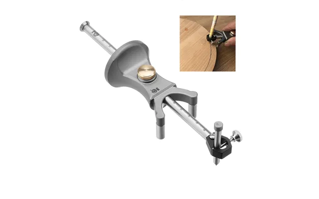Hongdui Woodworking Arc Scriber Adjustable Precision Linear Arc Scriber Parallel Line Drawing Tool