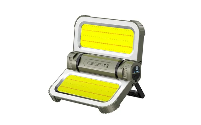 Ipree Outdoor Solar Charging 2000lm Emergency Light Long 5000mah Battery Life - Usb Charging Portable And Long-lasting I