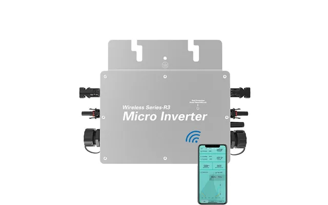 Ipree Wvc-300 600 700w Wifi Version Solar On Grid Inverter Ac110v 230v Ip65 Waterproof Grid Tie With Pure Sine Wave For