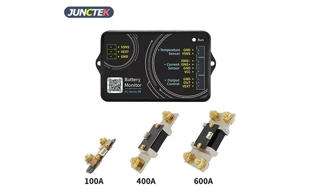 Junctek Battery Monitor Bluetooth Kl-f Dc 0-120v 0-600a Battery Tester Voltage Current Va Meter Battery Coulomb Meter Ca