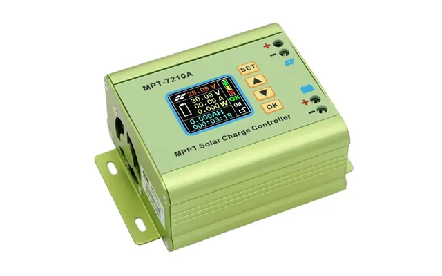 Juntek Mpt-7210a Solar Battery Charger Mppt Controller Digital Control Boost Voltage Module High Conversion Efficiency D
