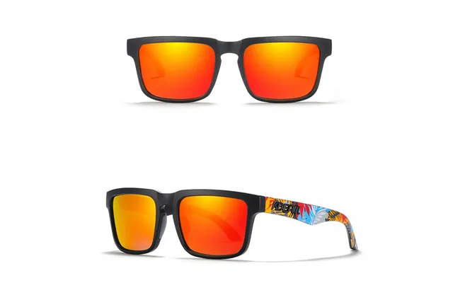 Kdeam Fashion Square Polarized Sunglasses Colorful Lenses Uv400 Sports Sun Glasses For Outdoor Travel Driving Fishing