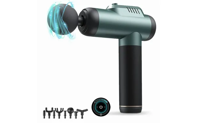 Konka A1-8d Massage Guns Deep Tissue Percussion Muscle Massager 6 Gear Adjustable Type-c Rechargeable Power Display With