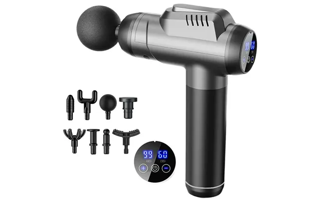 Konka A2 Massage Gun 8 Message Heads 99 Adjustable Gears Fascia Gun Brushed Motor 1500mah Battery