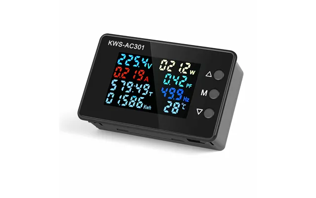 Kws-ac301 8 In1 Voltmeter Ammeter Ac 50-300v Power Energy Meter Led Digital Ac Wattmeter Electricity Meter 0-100a