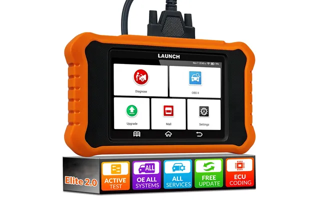 Launch 431x Creader Elite 2.0 Bidirectional Obd2 Scanner All System Car Diagnostic Tool Ecu Coding 31 Reset Lifetime Fre