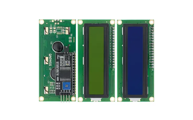 Lcd1602 Lcd Screen Module Blue Yellow Green Screen Iic I2c 1602 Lcd Module Lcd1602a Blue Screen With Back Module
