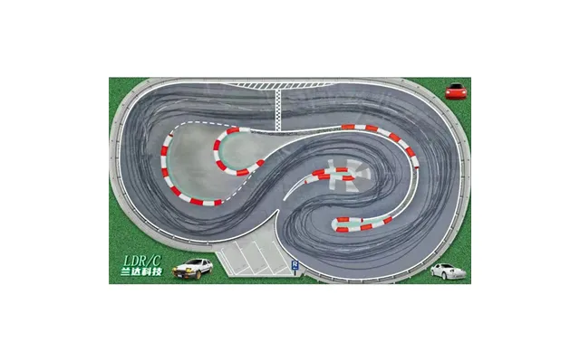 Ldrc A86 A86p 1802 1 18 1 24 Drift Rc Car Parts 2x3.5m Race Track Map Table Scene Mat Vehicles Model Parts La0050