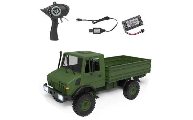 Ldrc Ld-p06 1 12 2.4g 4wd Rc Car Unimog 435 U1300rc W Led Light Military Climbing Truck Full Proportional Vehicles Mode