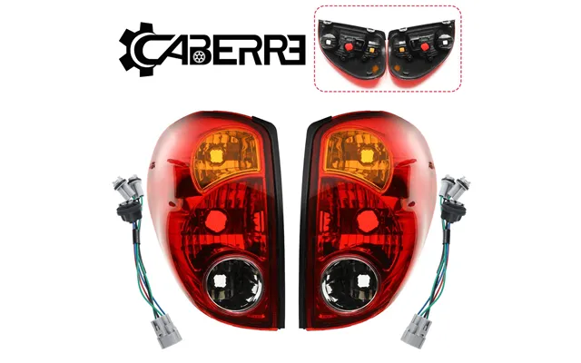 Left Right Rear Tail Brake Light W Wiring Harness For Mitsubishi L200 2005-2016