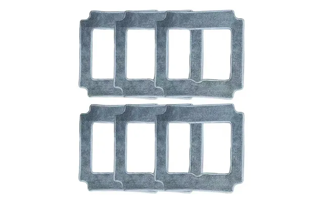 Liectroux 6pcs Set Robot Mop Cloth Cleaning Cloth Yw509 Window Cleaning Decontamination Cleaning Cloth