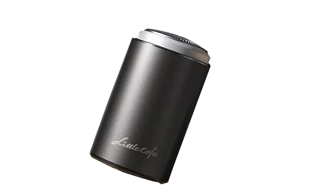 Littlelofa Mini Electric Shaver Mini Portable Men's Shaver Rechargeable Travel Mini Rotary Beard Shaver Home 400mah Port