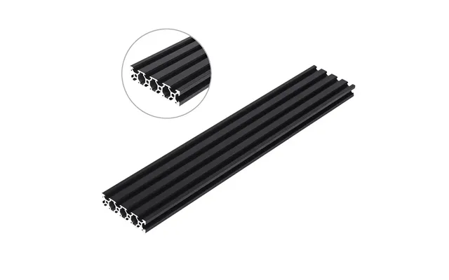 Machifit 200-1000mm Black 2080 V-slot Aluminum Profile Extrusion Frame For Cnc Tool Diy