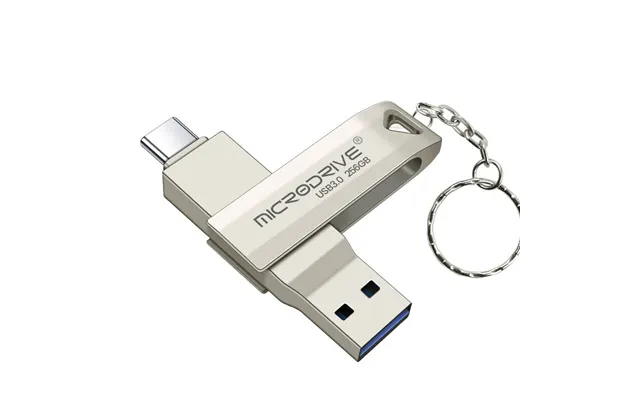 Microdrive Md223c Usb3.0&type-c Dual Metal Interface 64g 128g 256g High Speed Data Transmission Portable Memory U Disk F