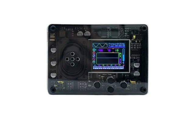 Mini Theremin Electronics Kit With Screen Display Retro Audio Player Electronic Creative Musical Instrument For Music Lo