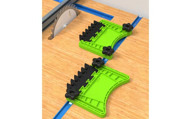 Multifunctional Feather Board With Enhanced Friction Baffle For Stable Secure Non-slip Woodworking Operations Complete S