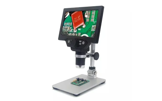 Mustool G1200 Digital Microscope 12mp 7 Inch Large Color Screen Large Base Lcd Display 1-1200x Continuous Amplification