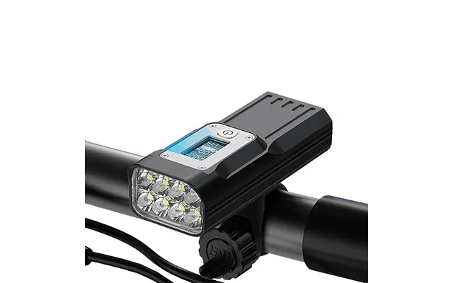Natfire Gtr60 Oled Display Bike Light 2000 Lumens 8 Leds 10000mah Battery Usb Rechargeable Ipx5 Waterproof Safety Lock P