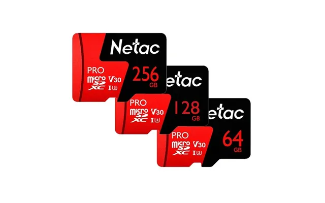 Netac P500 Tf Memory Card 64gb 128gb 256gb U3 V30 Class 10 High Speed Micro Sd Card For Phone Camera Driving Recorde