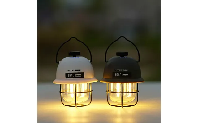 Nitecore Lr40 Camping Light Usb-c Rechargeable Tent Lantern 100lm Runtime 65 Hours 3 Light Sources