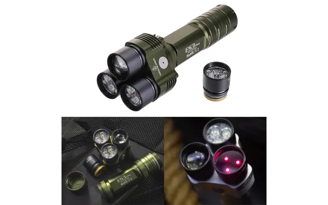 Niwalker Es3 Pro 3500lm Cw & Nw Multipurpose Powerful 21700 Flashlight Type-c Rechargeable Multi Light Sources Strong Li