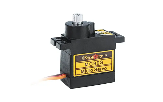 Racerstar Mg90s 9g Micro Metal Gear Analog Servo For 450 Rc Helicopter Rc Car Boat Robot
