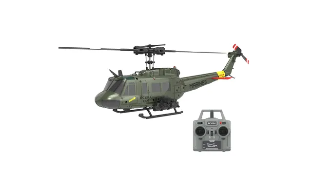 Rc Era C032 Uh-1 2.4g 6ch 6-axis Gyroscope 1 48 Scale Huey Altitude Hold Optical Flow Positioning Tof Altitude Hold Flyb