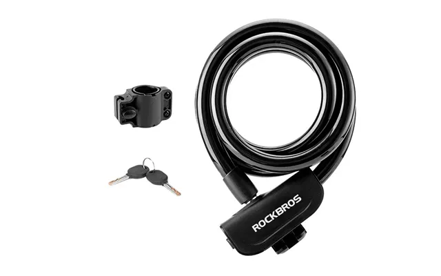 Rockbros Bicycle Lock Portable Anti-theft Ring Lock With 2 Keys Safety Lock For Mtb Bike Motorcycle