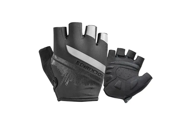 Rockbros Half Finger Cycling Gloves Shockproof Wear Resistant Breathable Mtb Road Bicycle Gloves Men Women Sports Bike E