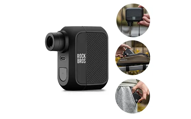 Rockbros Mini Electric Air Pump 100psiinflation Power One-touch Operation Waterproof Type-c Fast Charging Portable Bic