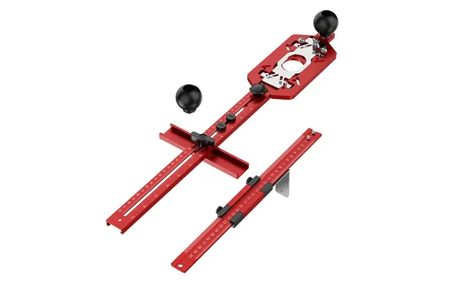 Router Multifunctional Base Plate Bracket Aluminum Alloy 2-in-1 Slotting 60-300mm Milling Diameter 300-800mm Adjustable