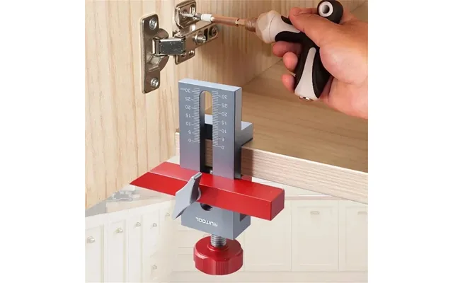 Ruitool Cabinet Door Mounting Jig Aluminum Alloy Installation Positioner Cabinet Hardware Jig For Framed Frameless Cabin